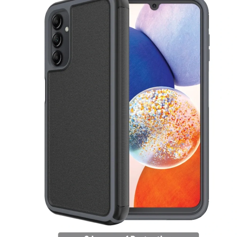 NWT Protect On slim rugged Black Case for Samsung Galaxy A14 5G